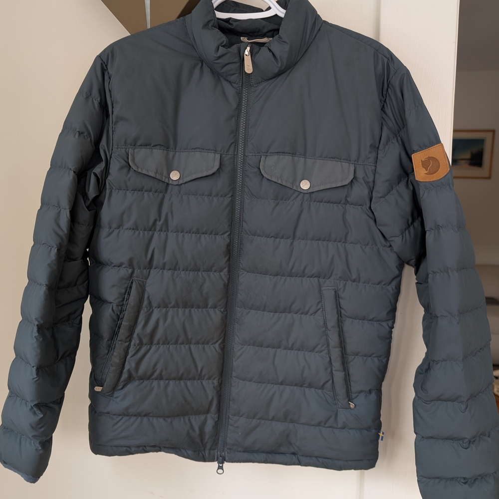 Men’s Quilted Insulated Jacket - Dark Slate